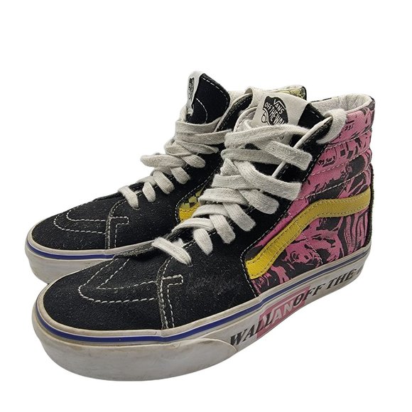 VANS SK8-Hi Lady Vans Azalea Pink True White Women Sneakers Size 5 - Picture 4 of 12
